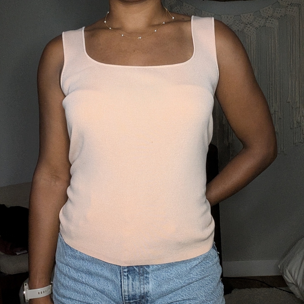 Dana Buchman pink tank